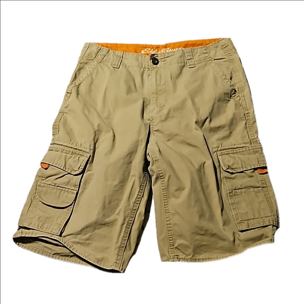 Eddie Bauer mens cargo shorts size 18